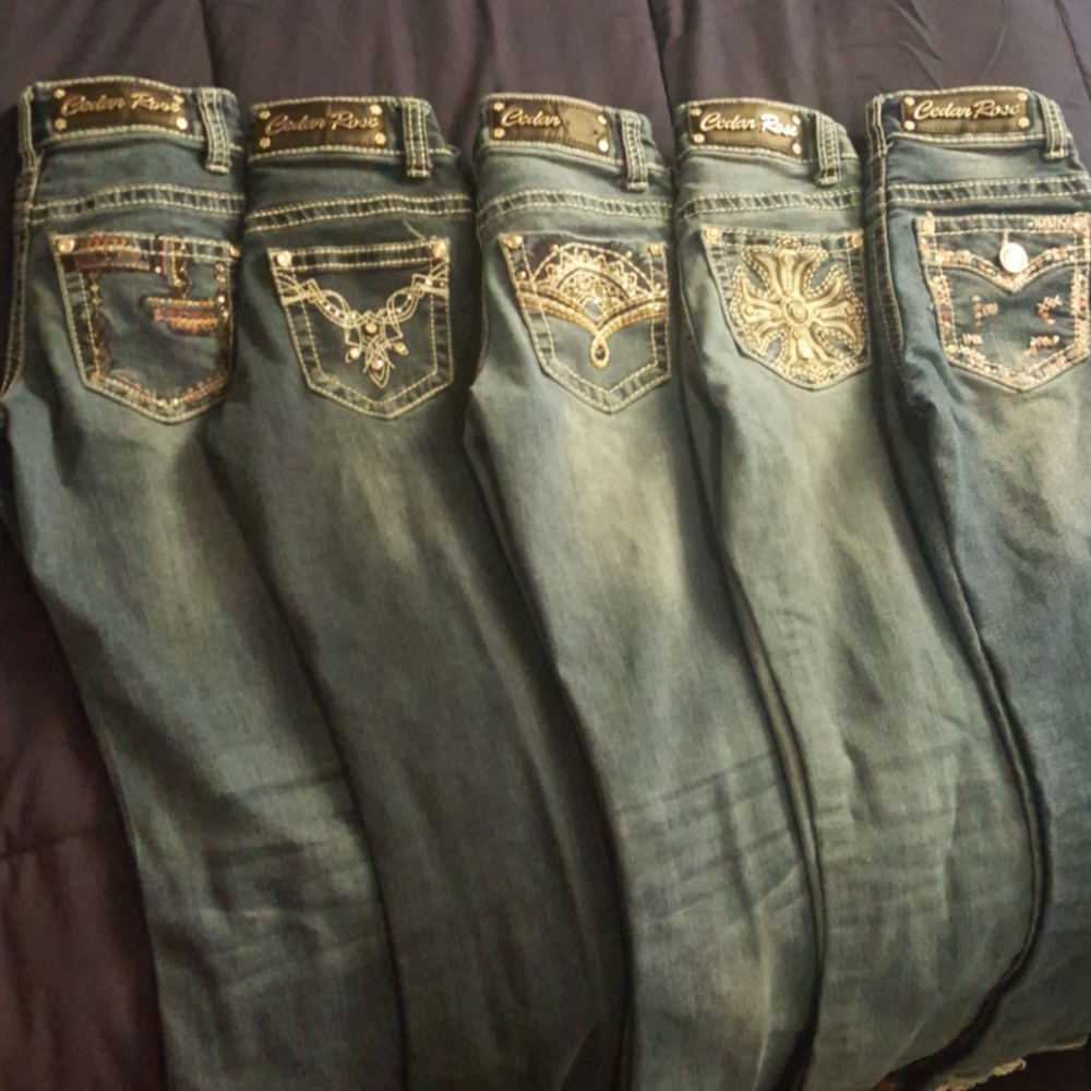 Cedar rose jeans